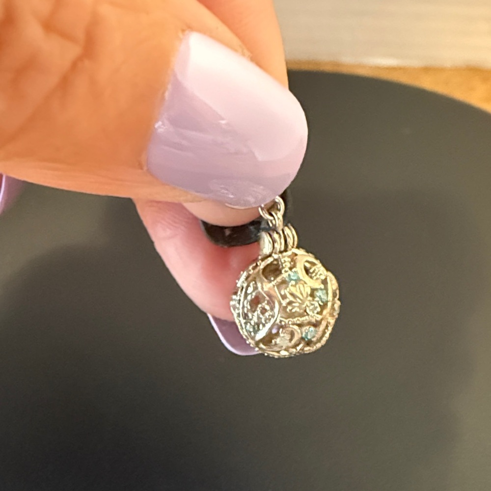 Chamilia Shooting Star Locket Pearl SS Charm Bead NEW